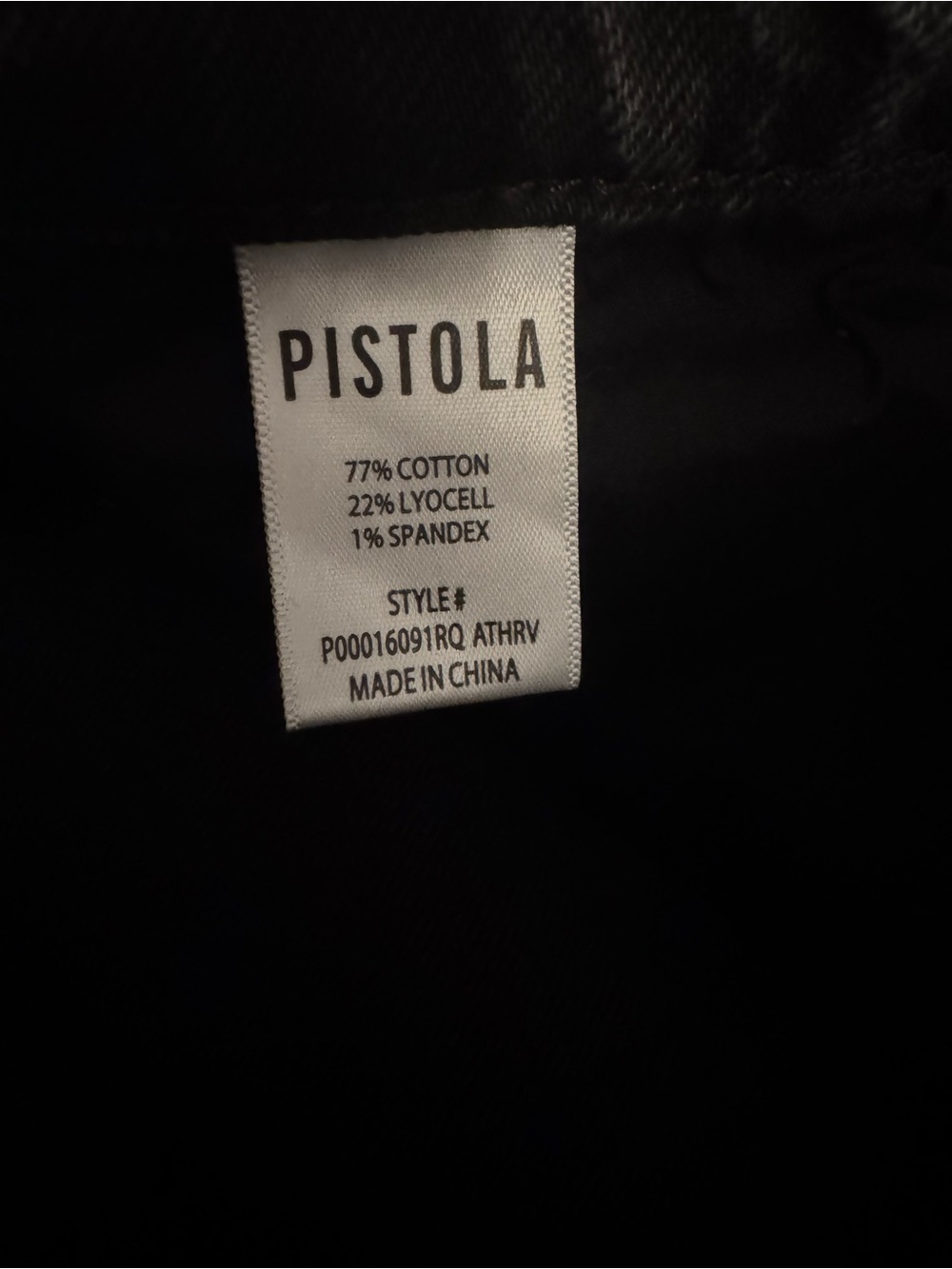 Pistola Ally High Rise Vintage Ankle Bootcut Jeans in After Hours Vintage - Picture 7 of 7